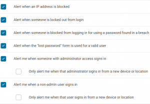 WordFence Login Alert Configuration